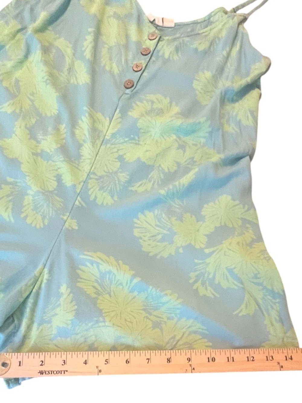 Billabong Coastal Floral Romper Flowy Boho Beach Resort Summer Off Duty Model L - Picture 4 of 7